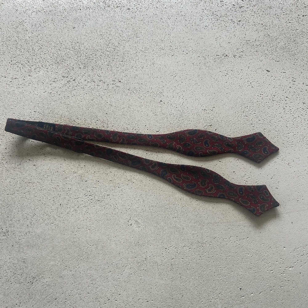 Rugby Ralph Lauren bow tie men paisley